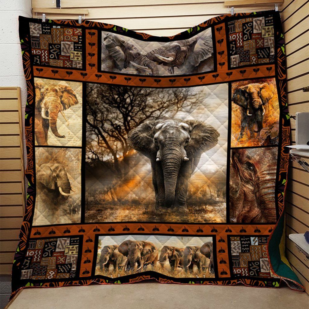 Elephant Quilt Blanket DHC0910527VT