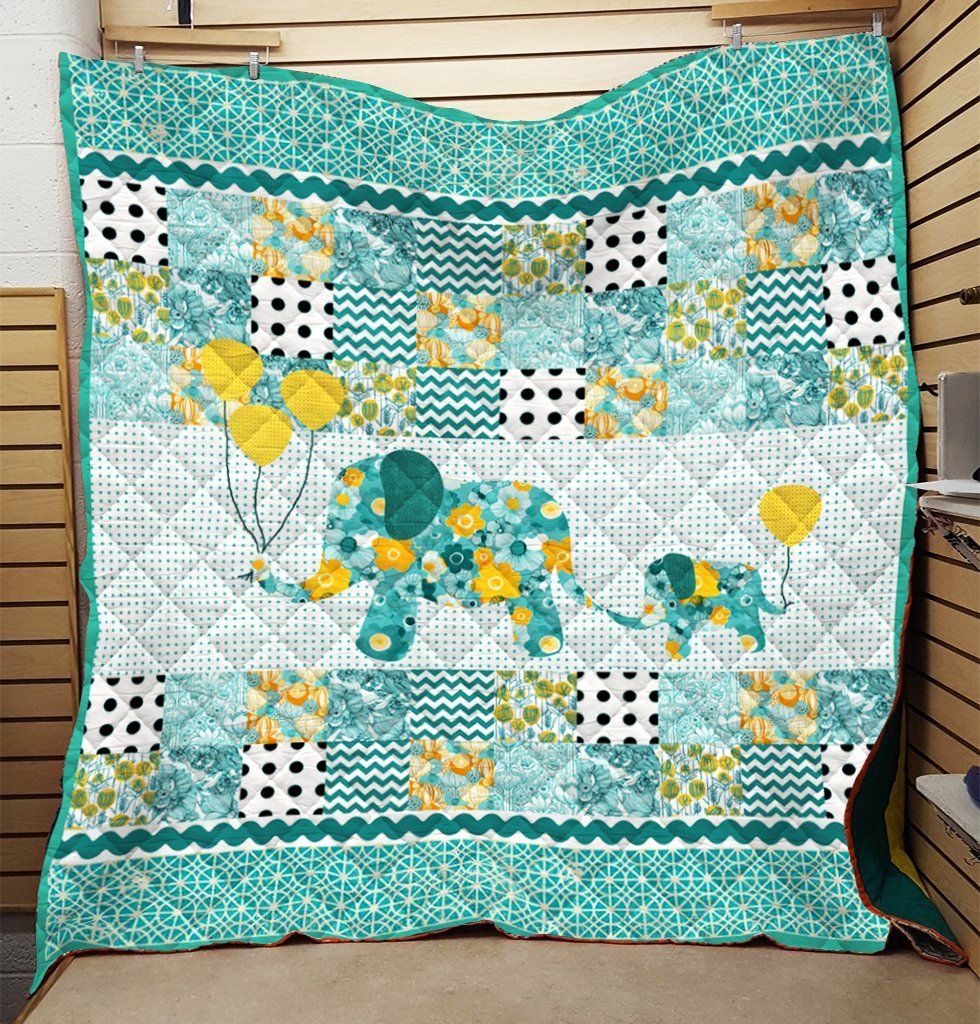 Elephant Quilt Blanket DHC0910711VT