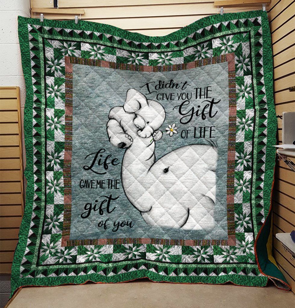 Elephant Quilt Blanket DHC0910726VT