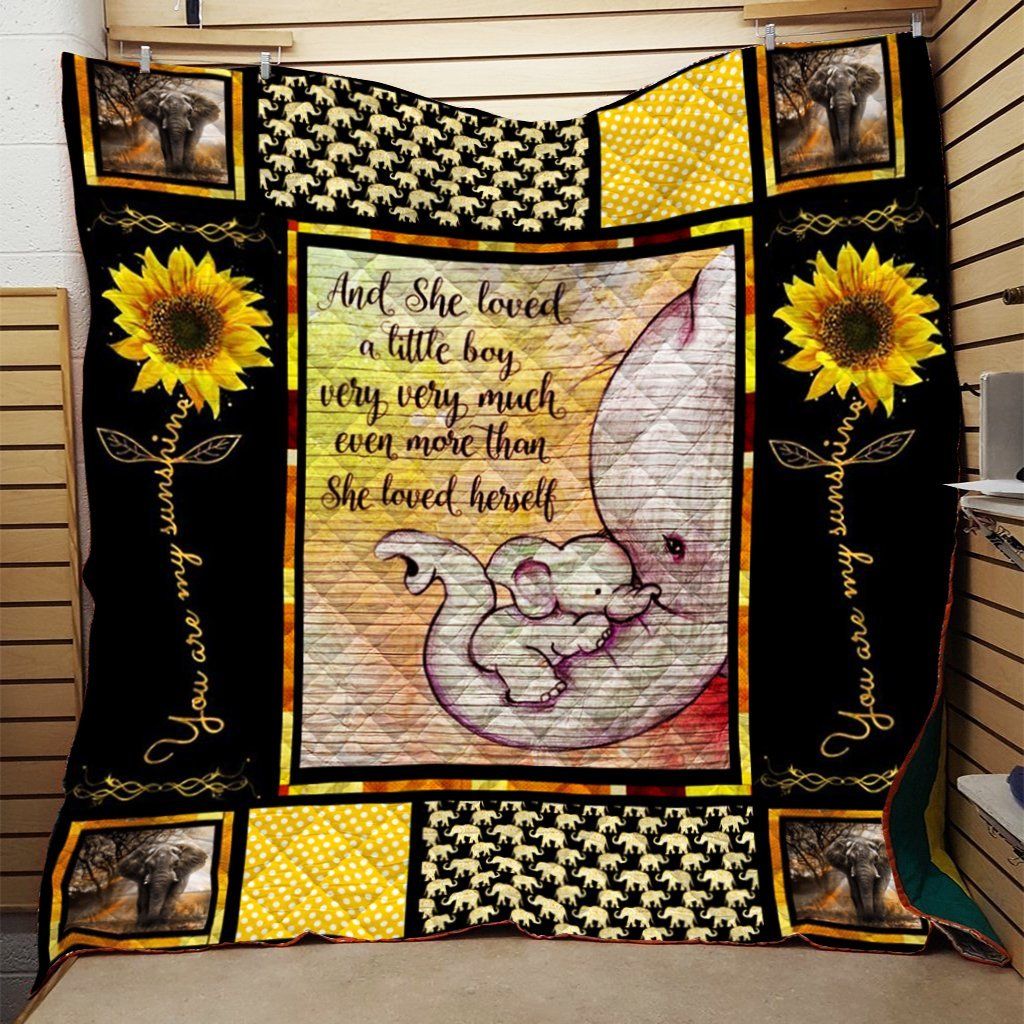 Elephant Quilt Blanket DHC0910741VT