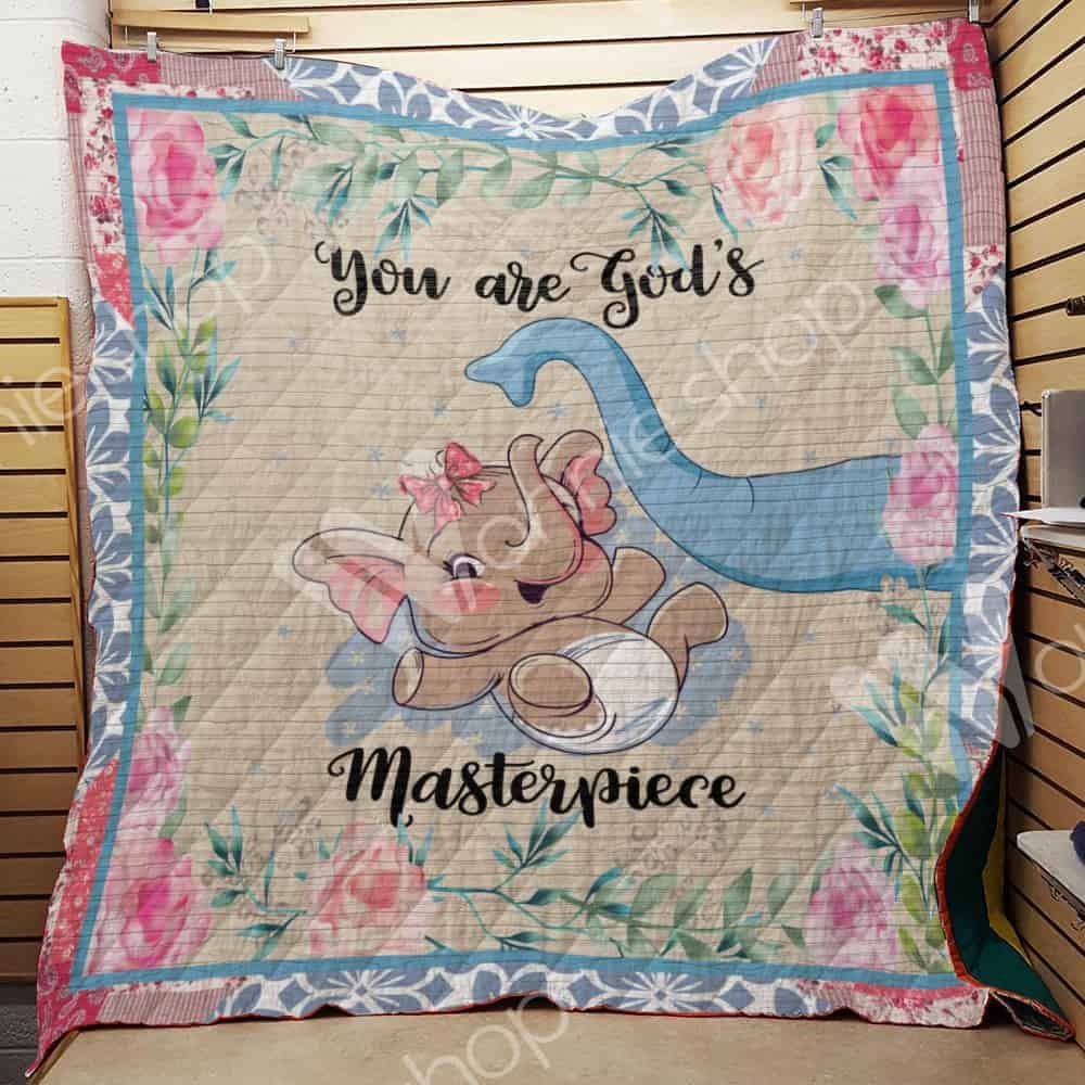 Elephant Quilt Blanket DHC11021026TD