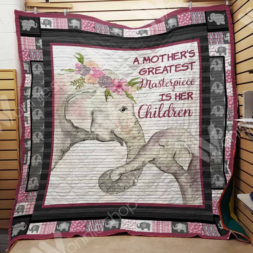 Elephant Quilt Blanket DHC1102646TD