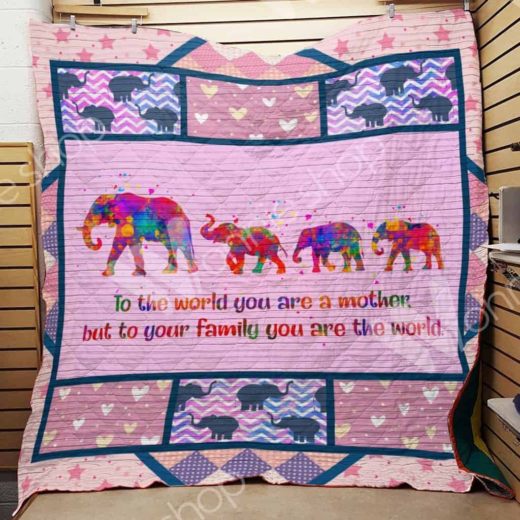 Elephant Quilt Blanket DHC1102718TD