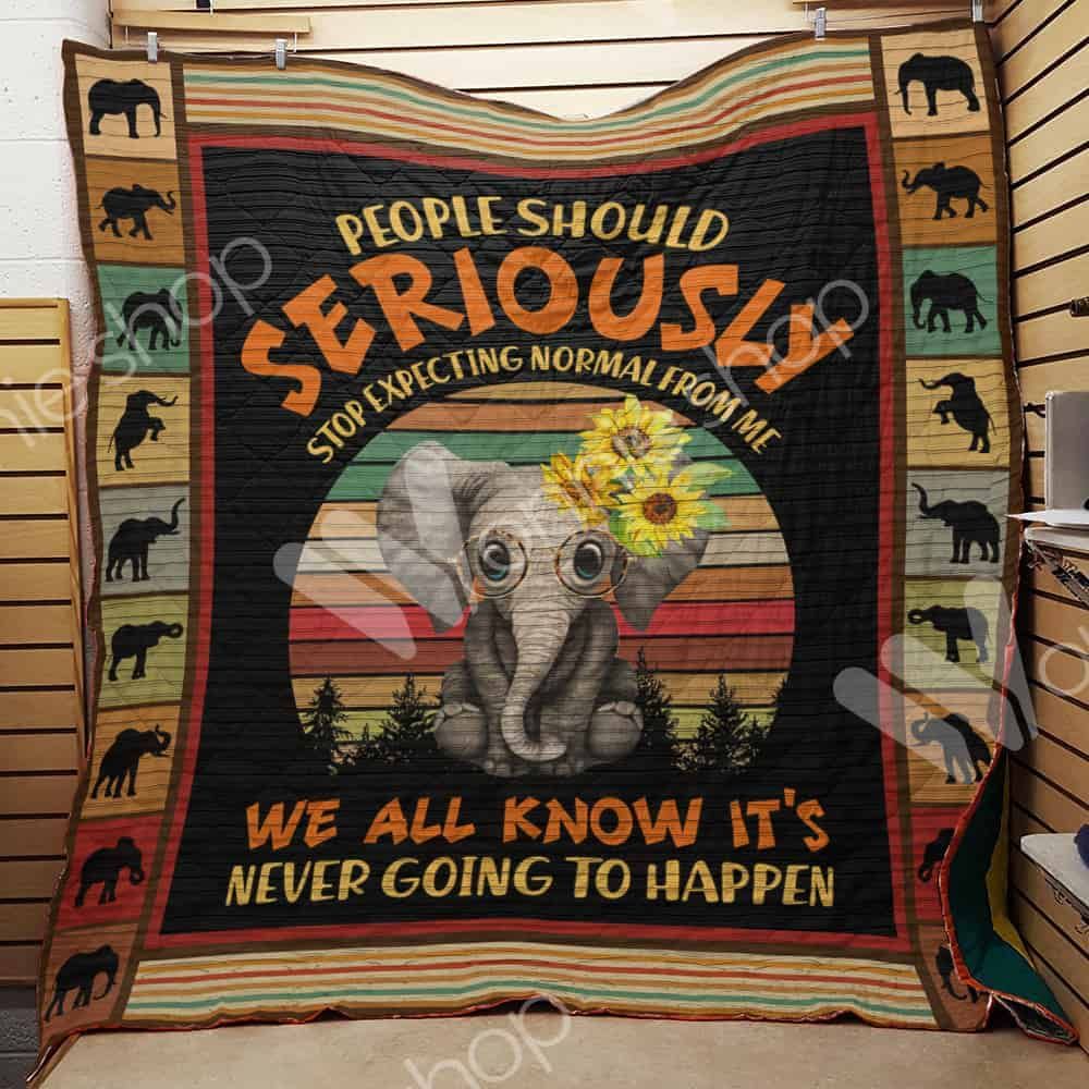 Elephant Quilt Blanket DHC1102757TD