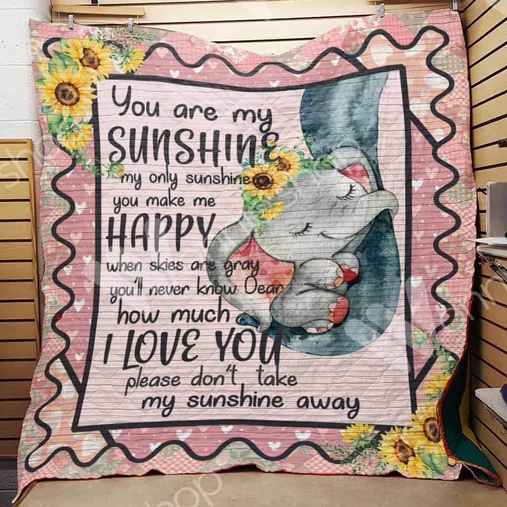 Elephant Quilt Blanket DHC1102874TD