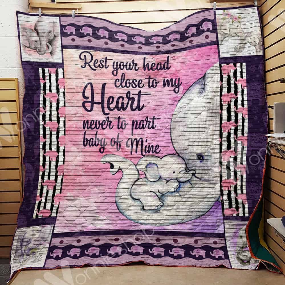 Elephant Quilt Blanket DHC1102876TD