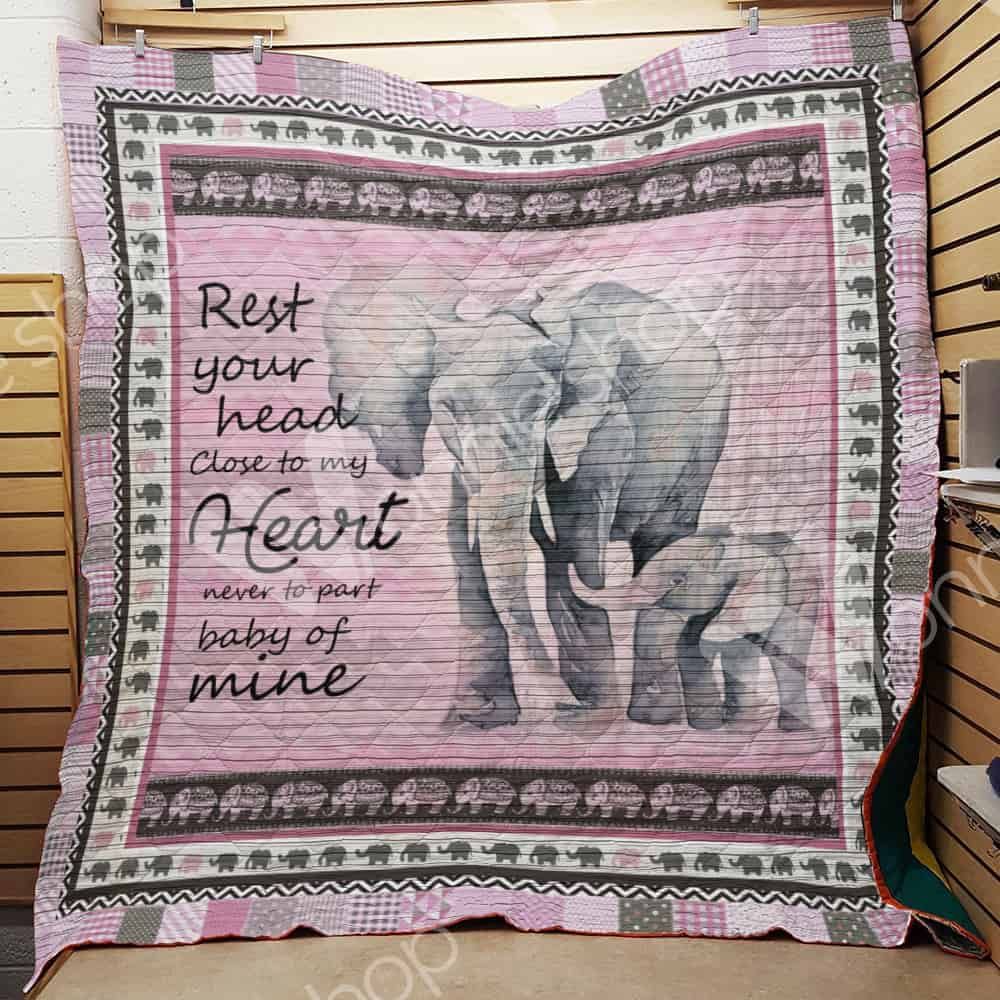 Elephant Quilt Blanket DHC1102880TD