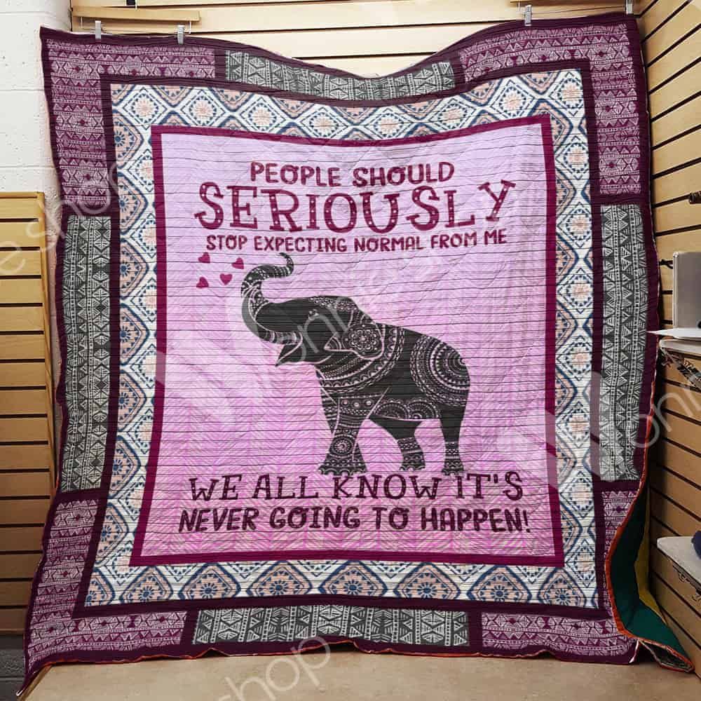 Elephant Quilt Blanket DHC1102894TD