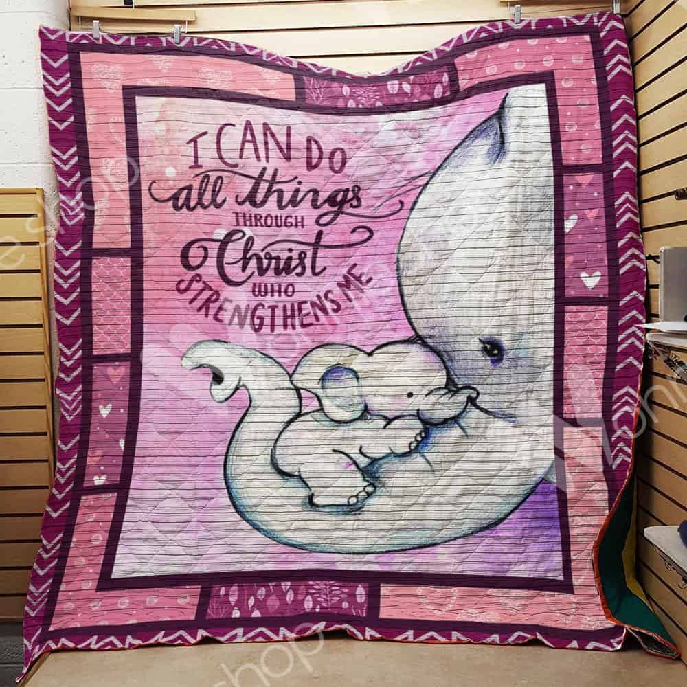 Elephant Quilt Blanket DHC1102904TD