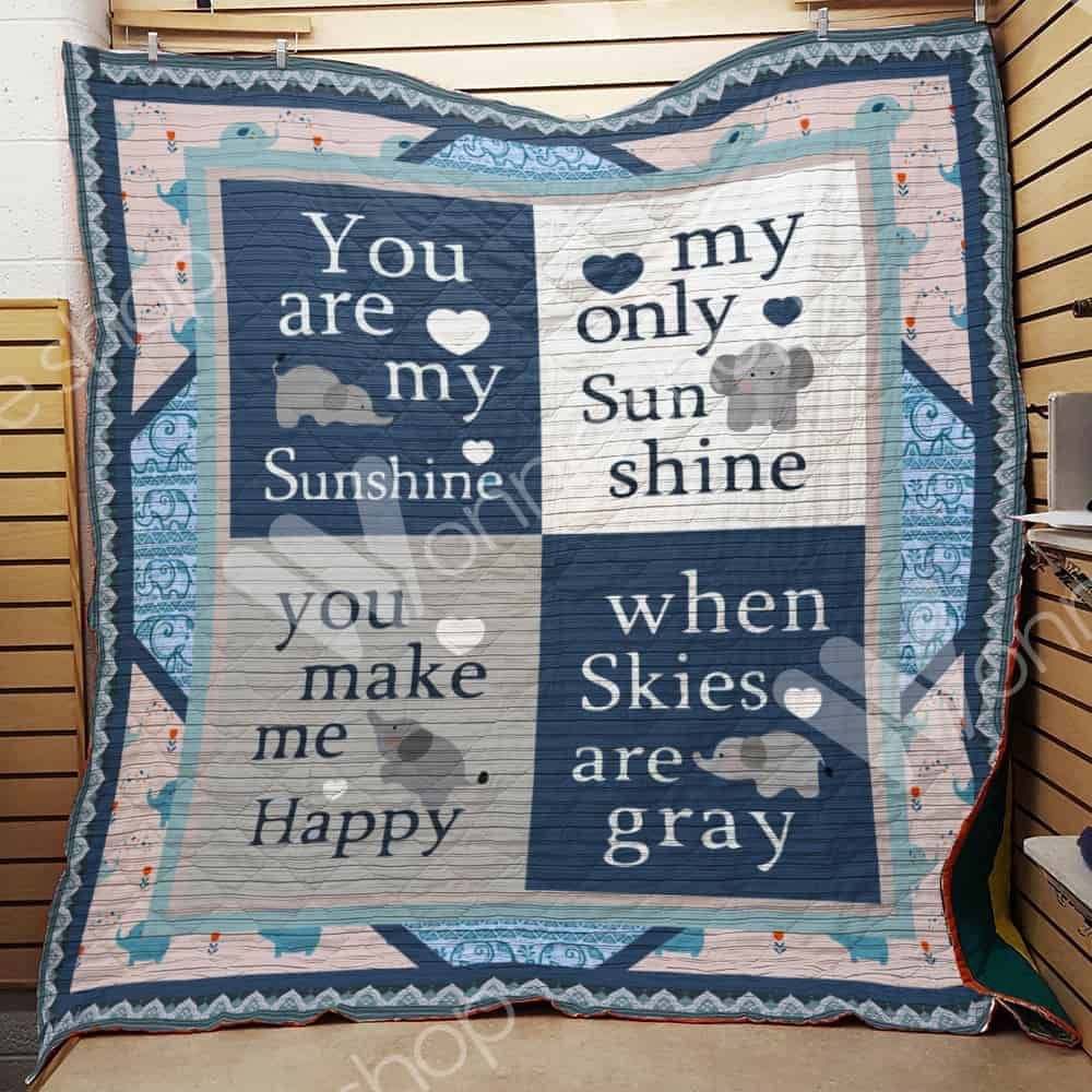 Elephant Quilt Blanket DHC1102931TD