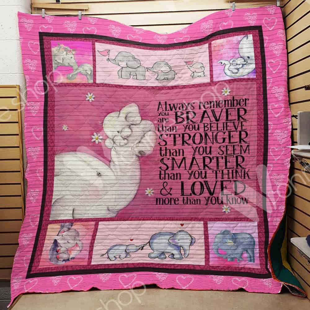 Elephant Quilt Blanket DHC1102935TD