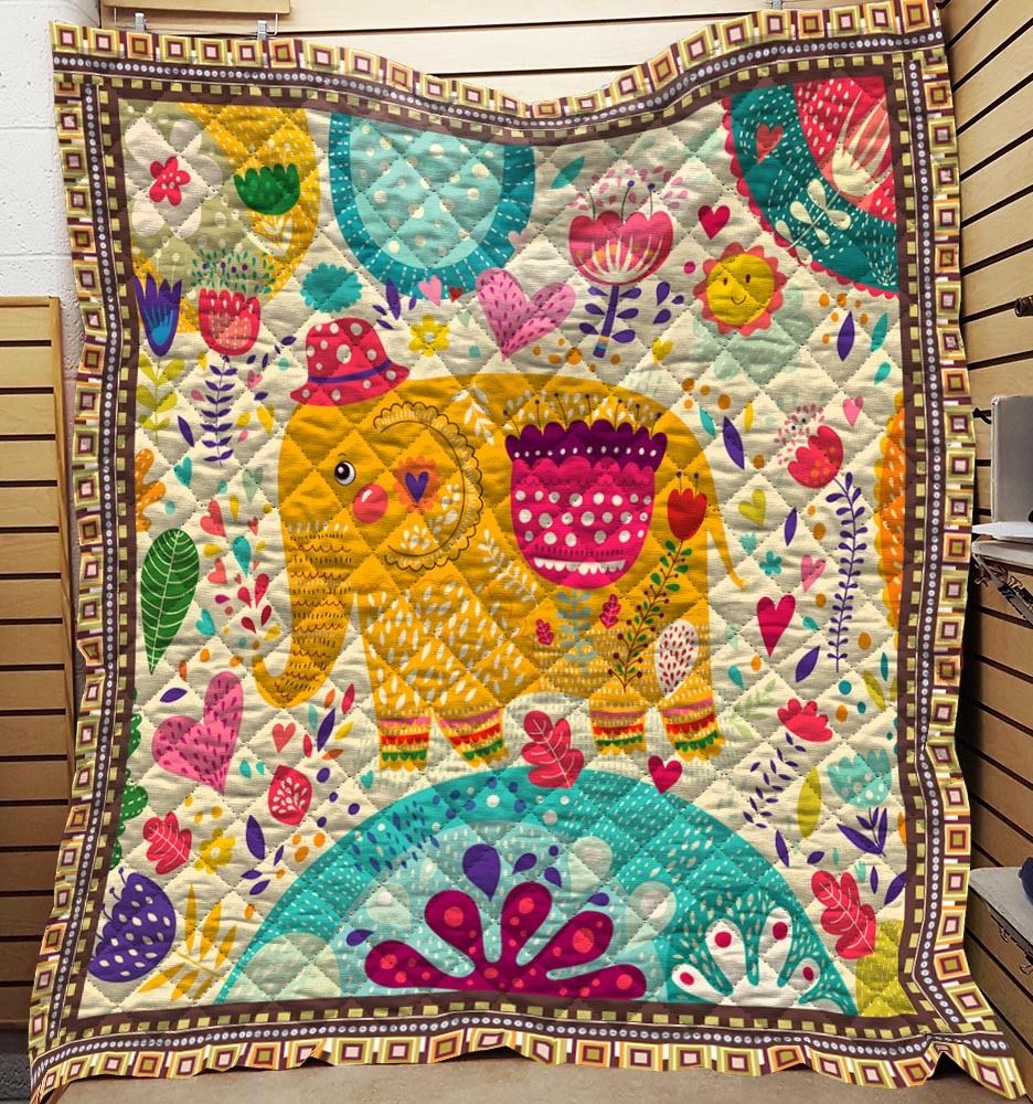 Elephant Quilt Blanket DHC1301589VT