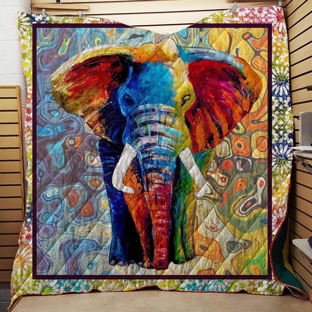 Elephant Quilt Blanket DHC13121734VT