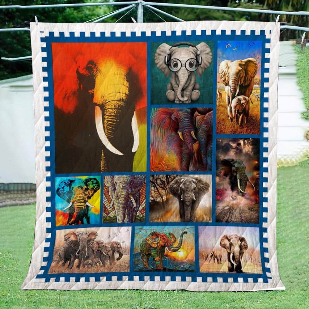 Elephant Quilt Blanket DHC13122924VT