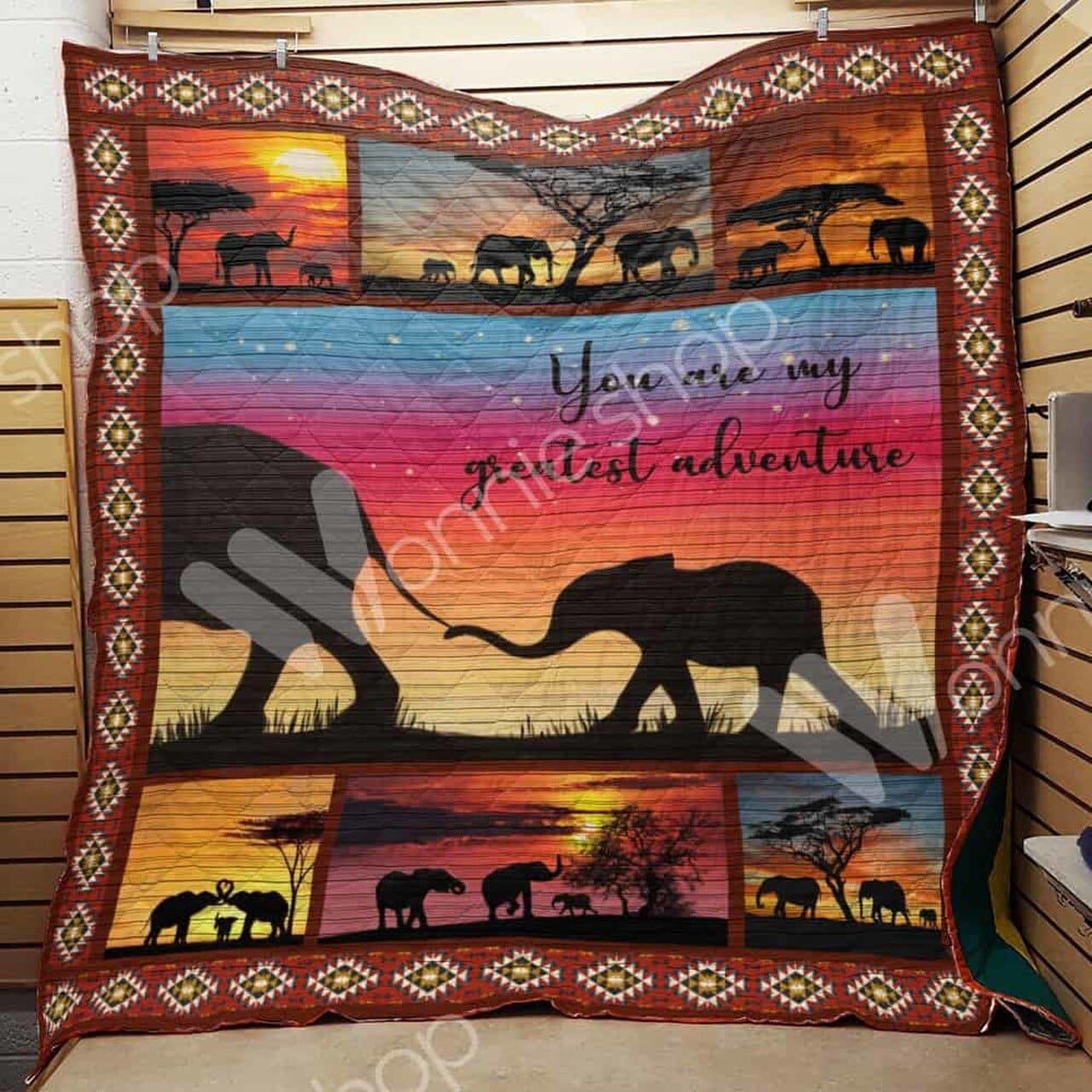 Elephant Quilt Blanket DHC131284VT