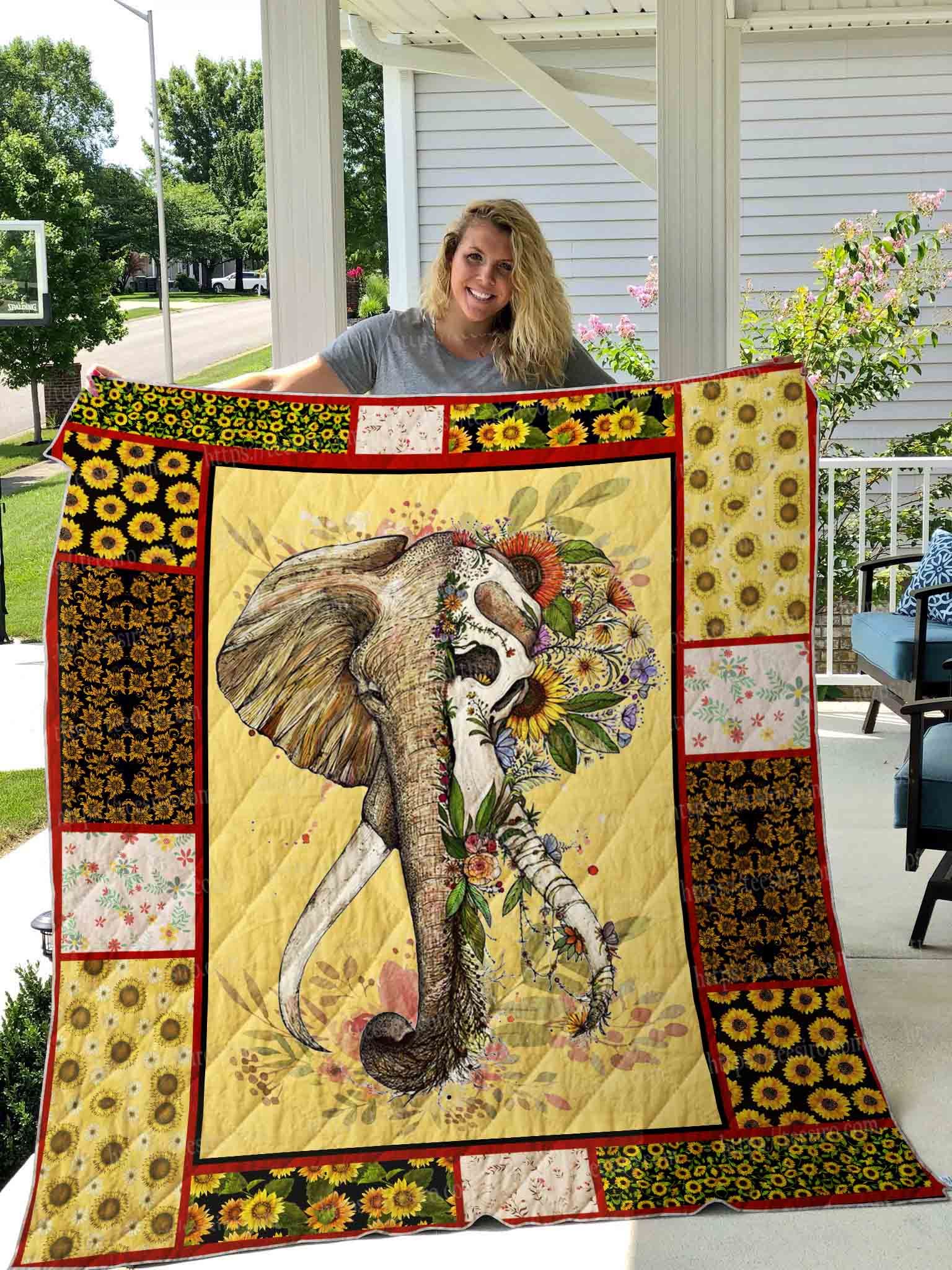 Elephant Quilt Blanket DHC1501503VT