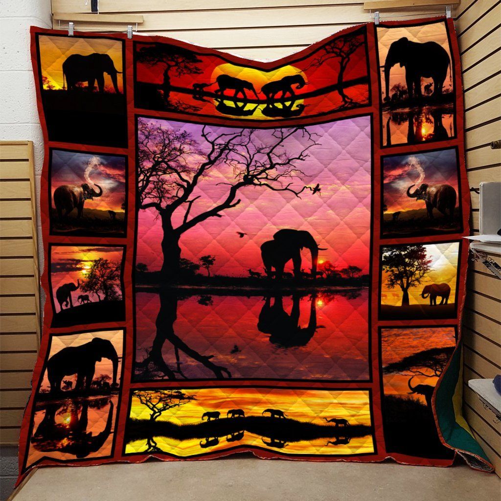 Elephant Quilt Blanket DHC3112240VT