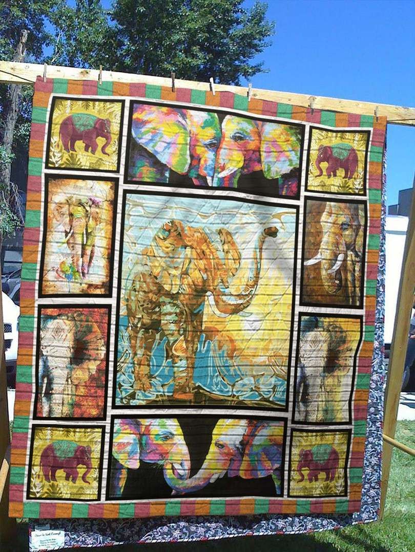Elephant SM090521 Quilt Blanket