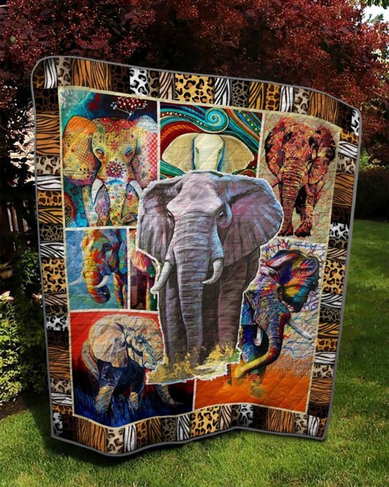 Elephant Stand By Me Quilt Blanket DHC31121278TD