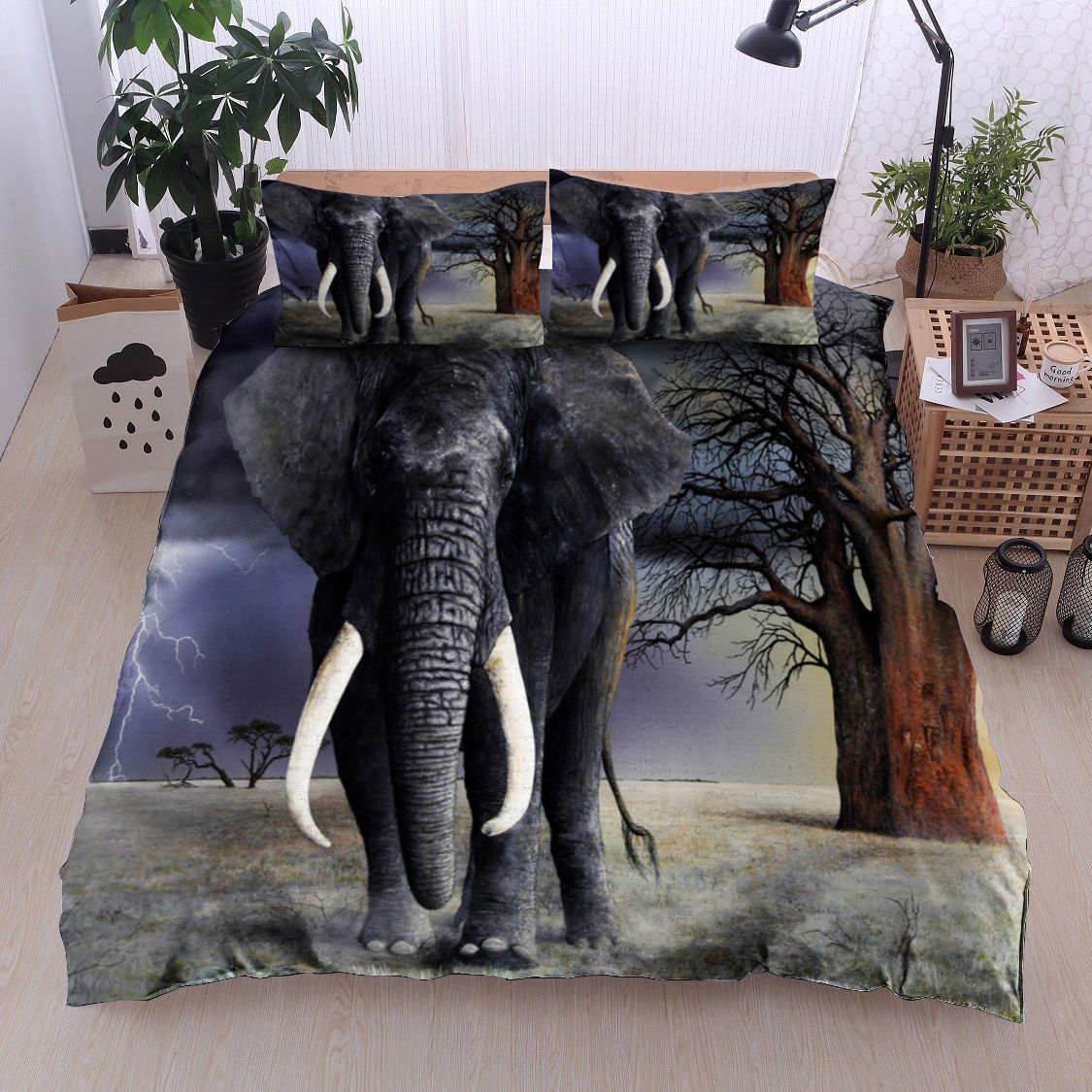 Elephant Bedding Set