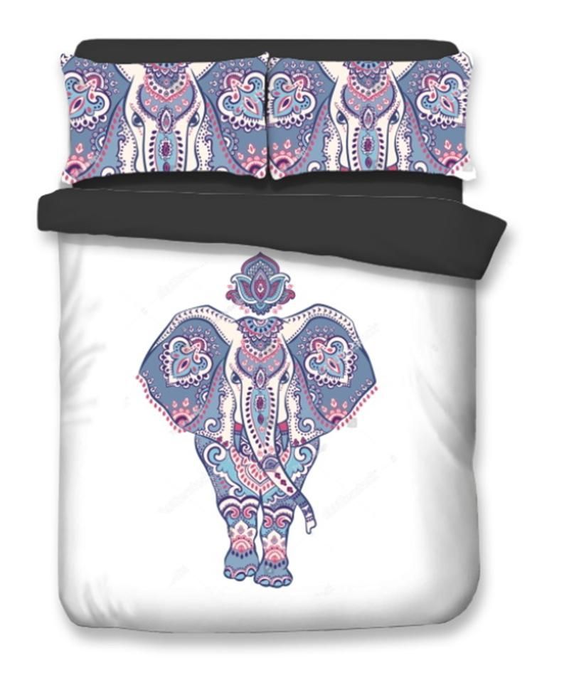 Elephant Yoga Bedding Set