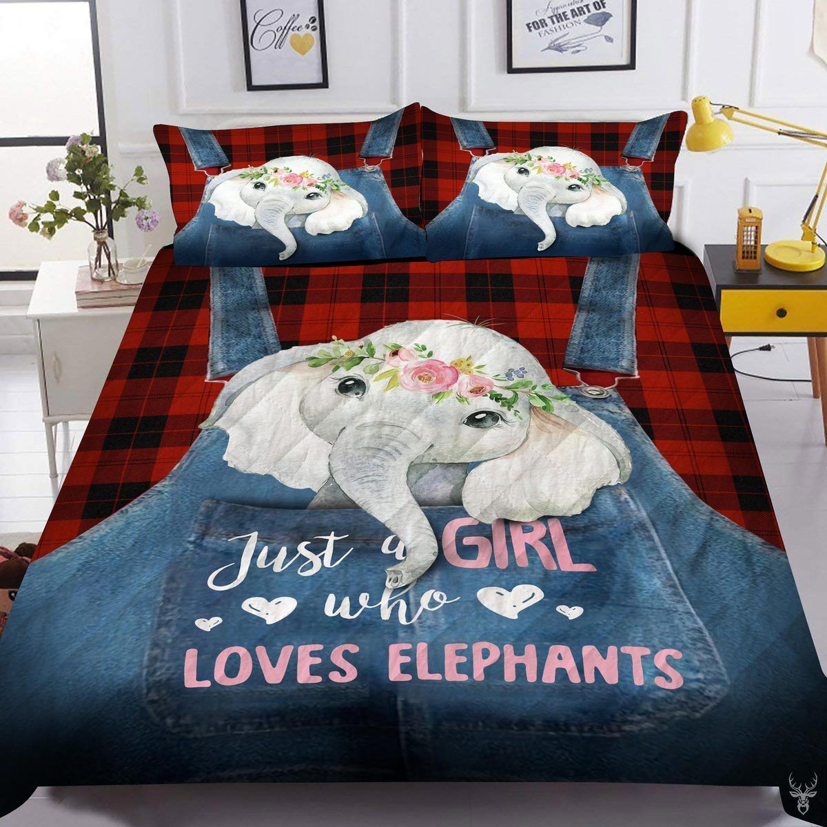 Elephants Bedding Set