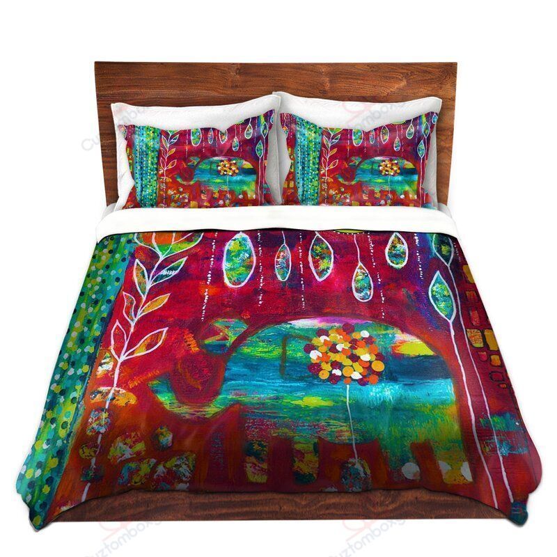 Elephants Eden Bedding Set