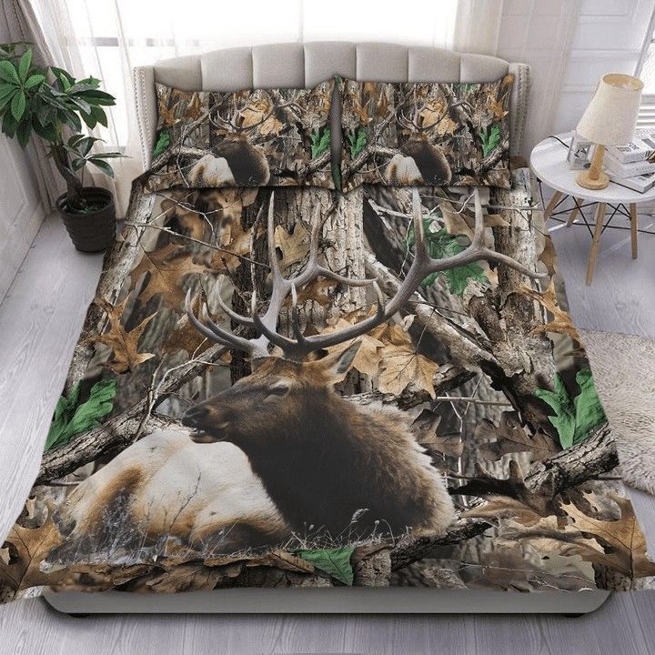 Elk Camo Bedding Set