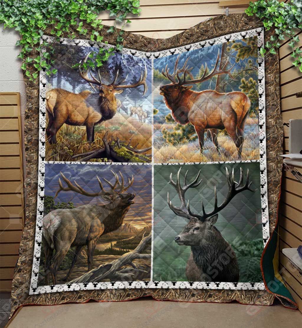 Elk Hunting NC0709135CL Quilt Blanket