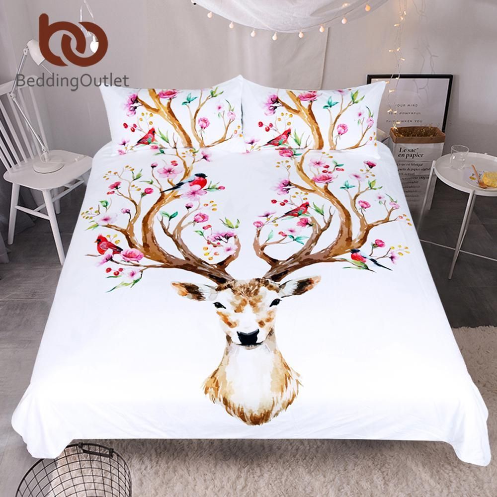 Elk Themed Bedding Set
