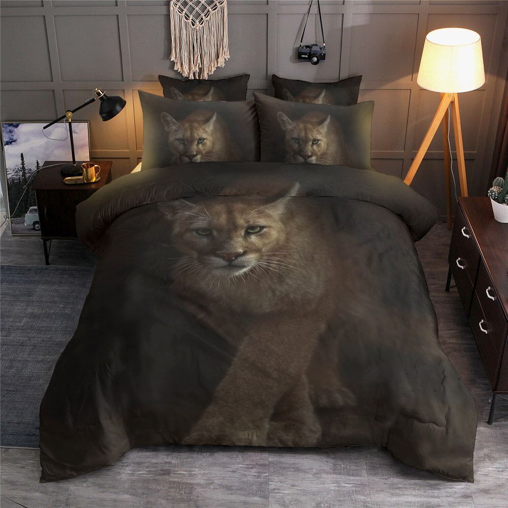 Emergence Mountain Lion Bedding Set