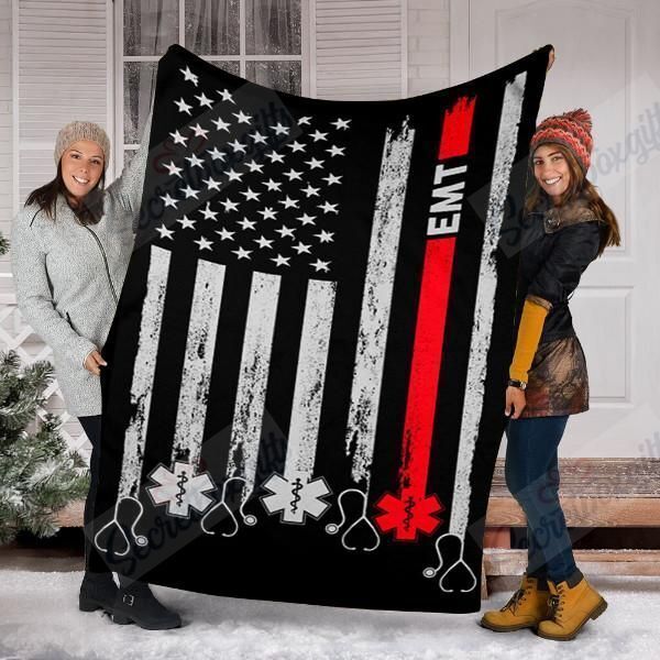 Emt Fleece Blanket