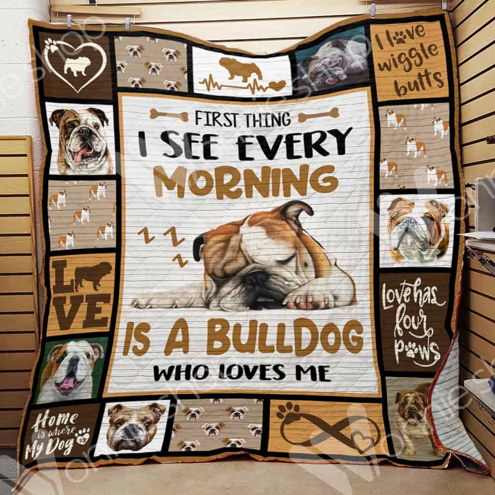 English Bulldog LNT0312019 Quilt Blanket