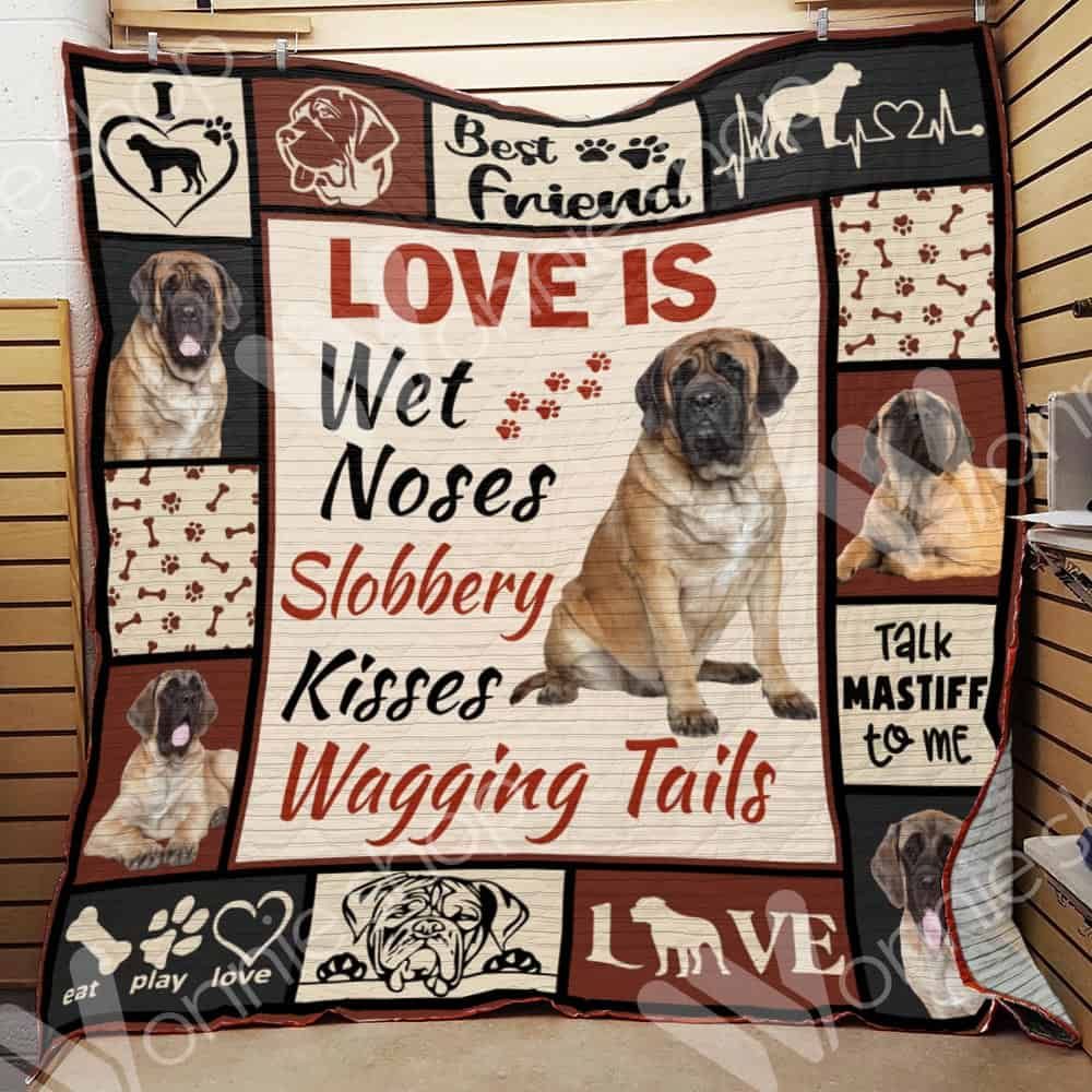 English Mastiff Dog Blanket LNT0612061 Quilt Blanket