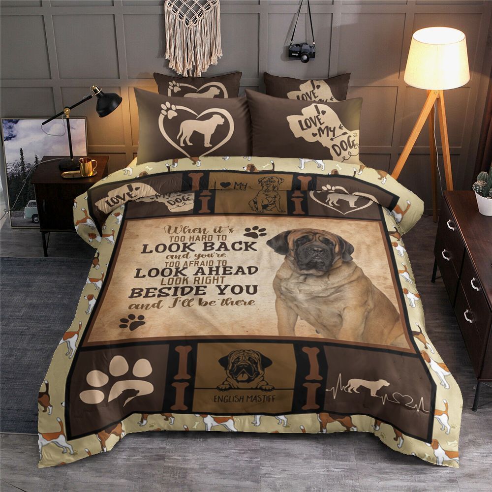 English Mastiff Dog Bedding Set