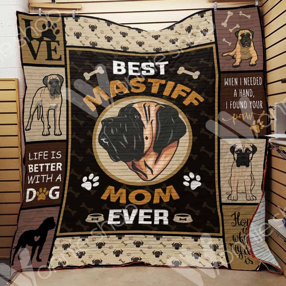 English Mastiff Dog Quilt Blanket DHC0102548TD