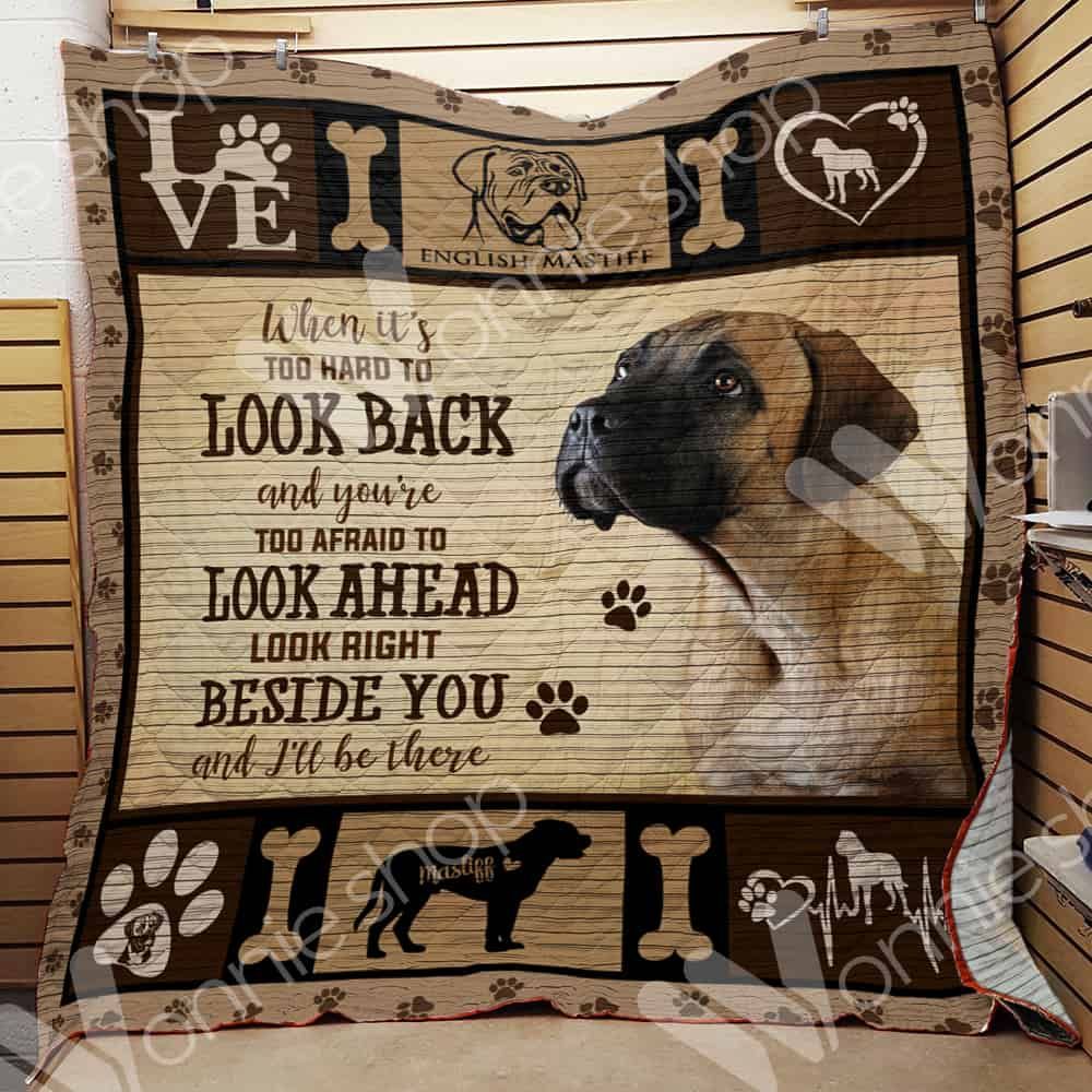 English Mastiff Dog Quilt Blanket DHC0102690TD