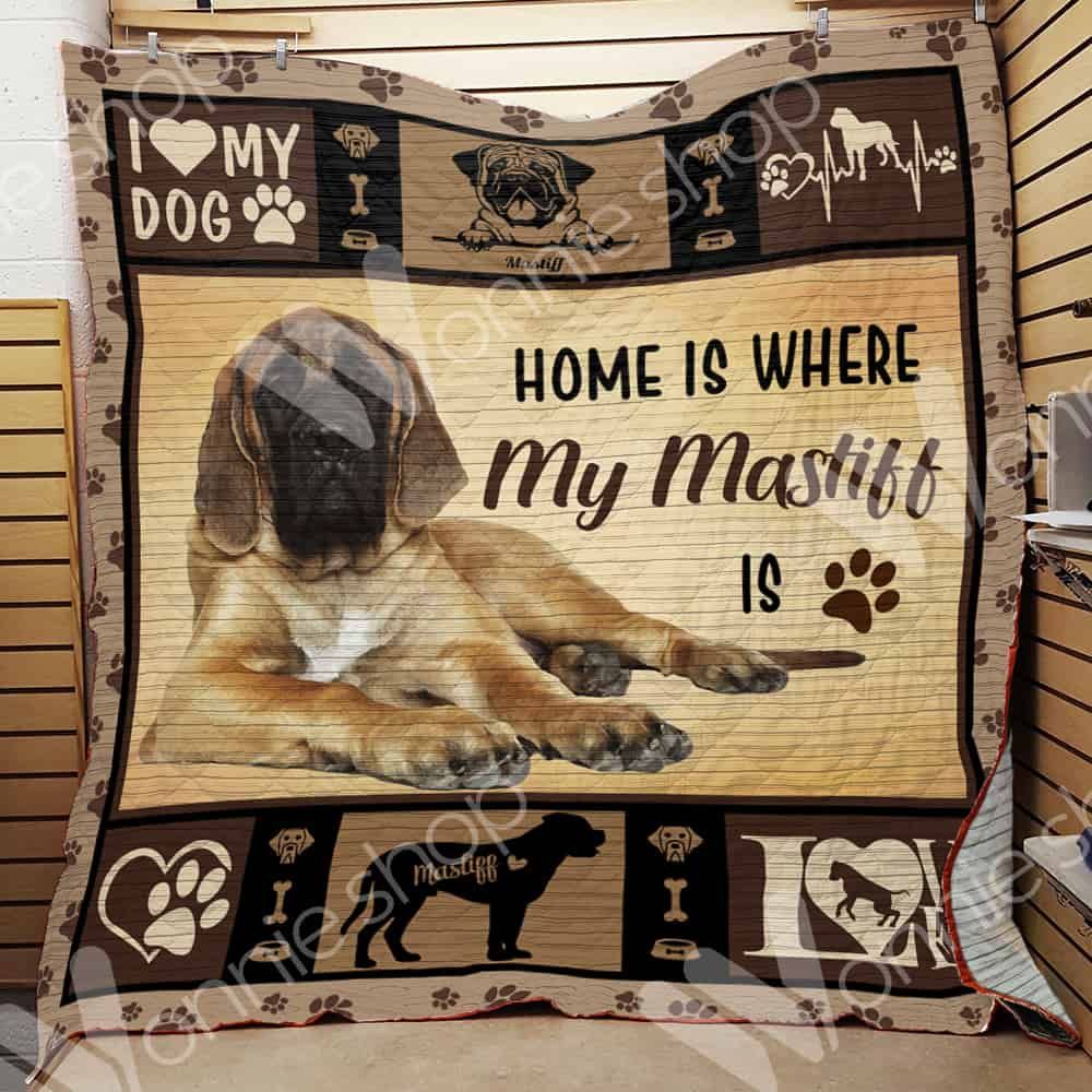 English Mastiff Dog Quilt Blanket DHC0102724TD