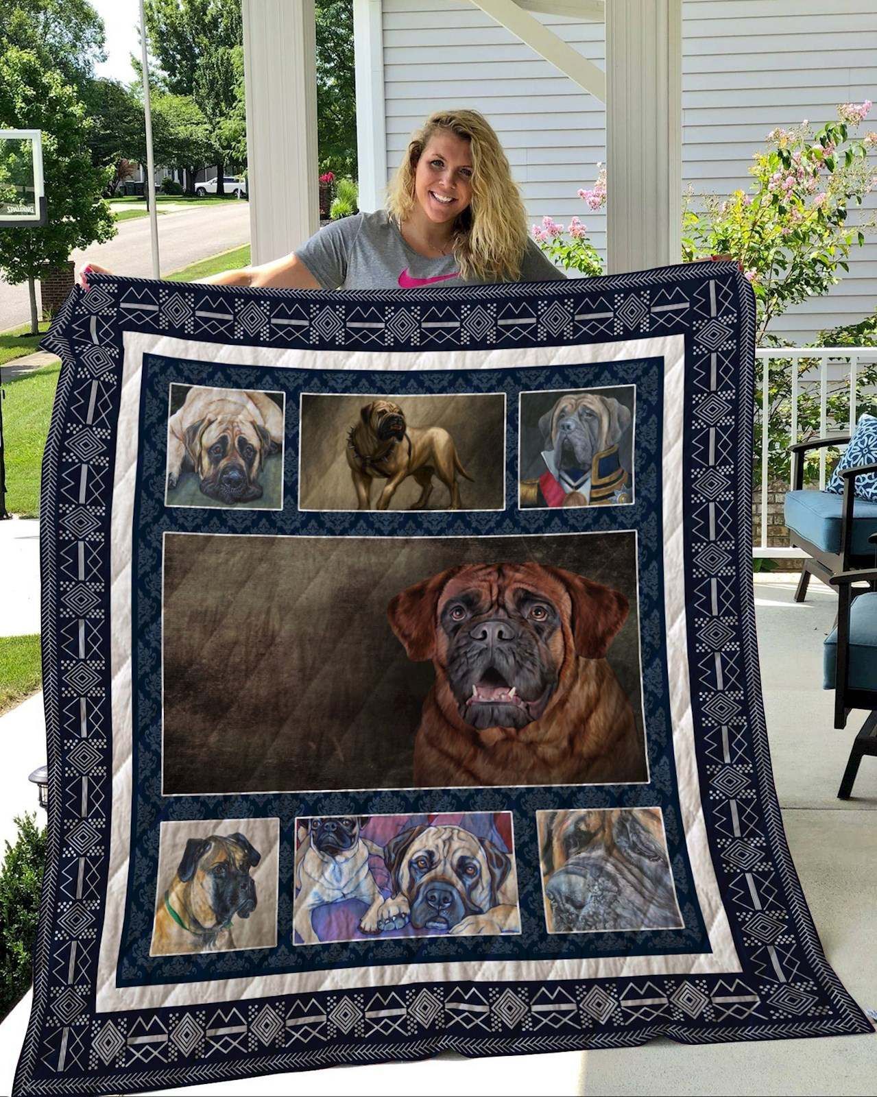 English Mastiff Quilt Blanket DHC2911224VT