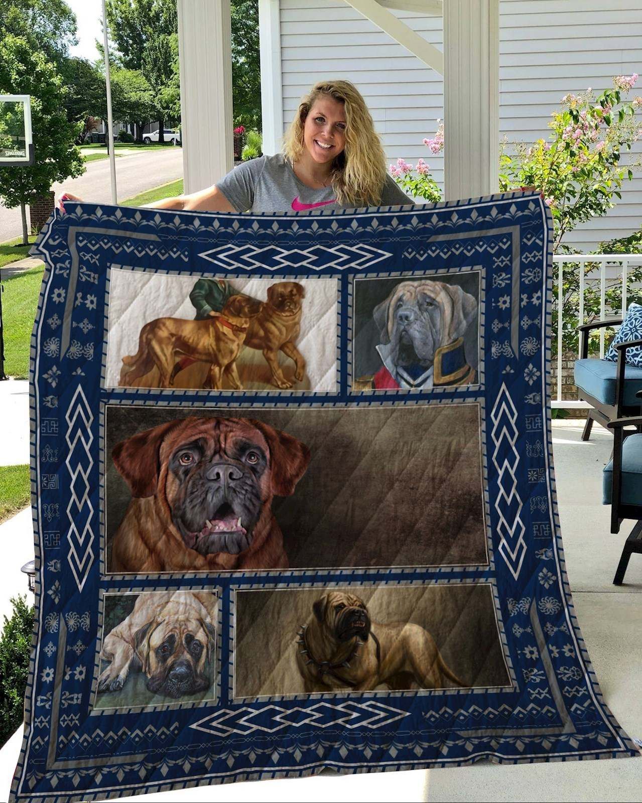 English Mastiff Quilt Blanket DHC2911262VT