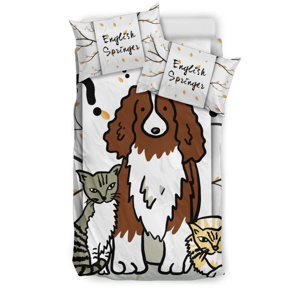 English Springer Bedding Set