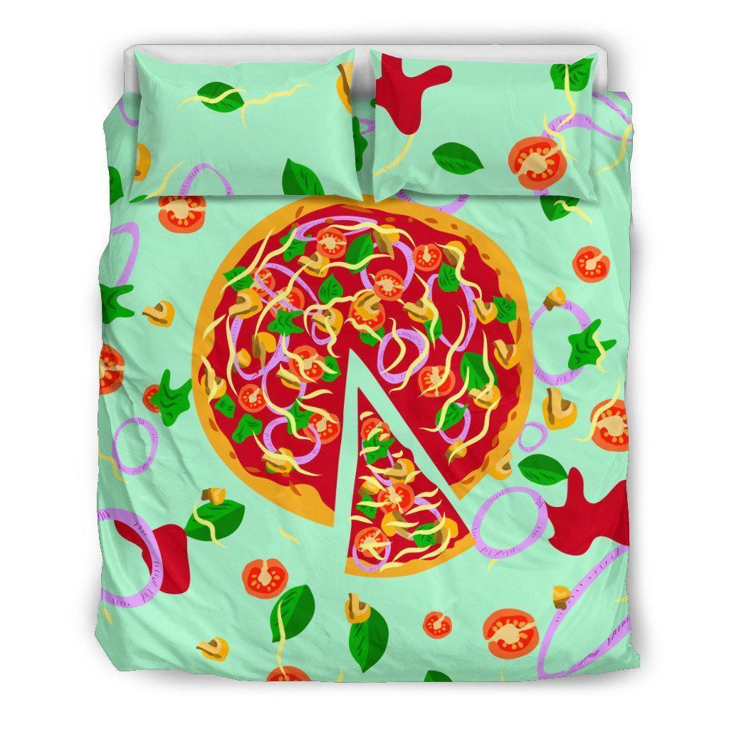 Enjoy Pizza Bedding Set