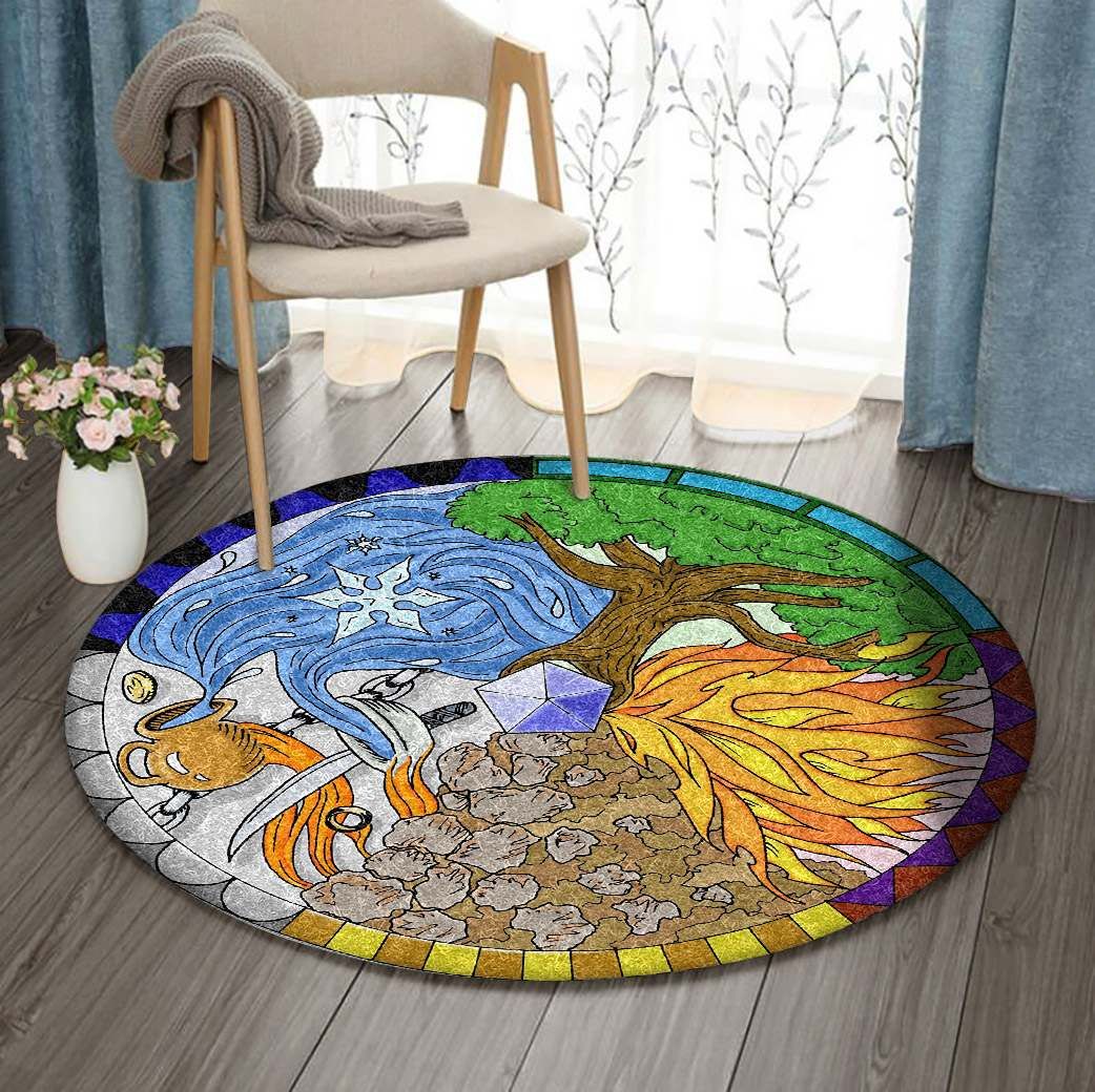 Environment Round Carpet