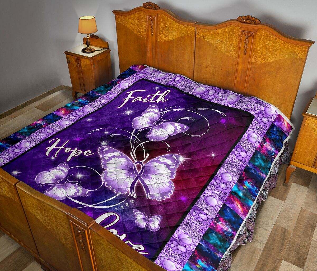Epilepsy Butterfly Color Quilt DHC281111260DD