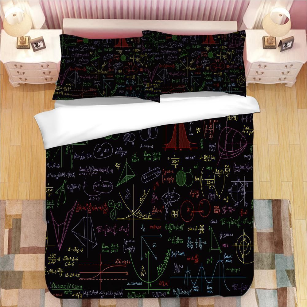 Equation Black Bedding Set