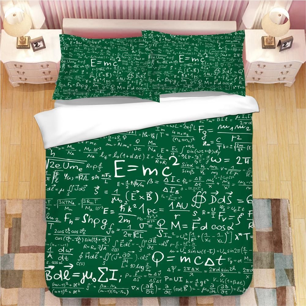 Equation Green Bedding Set