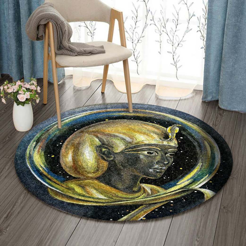 Eternal Egypt Round Carpet