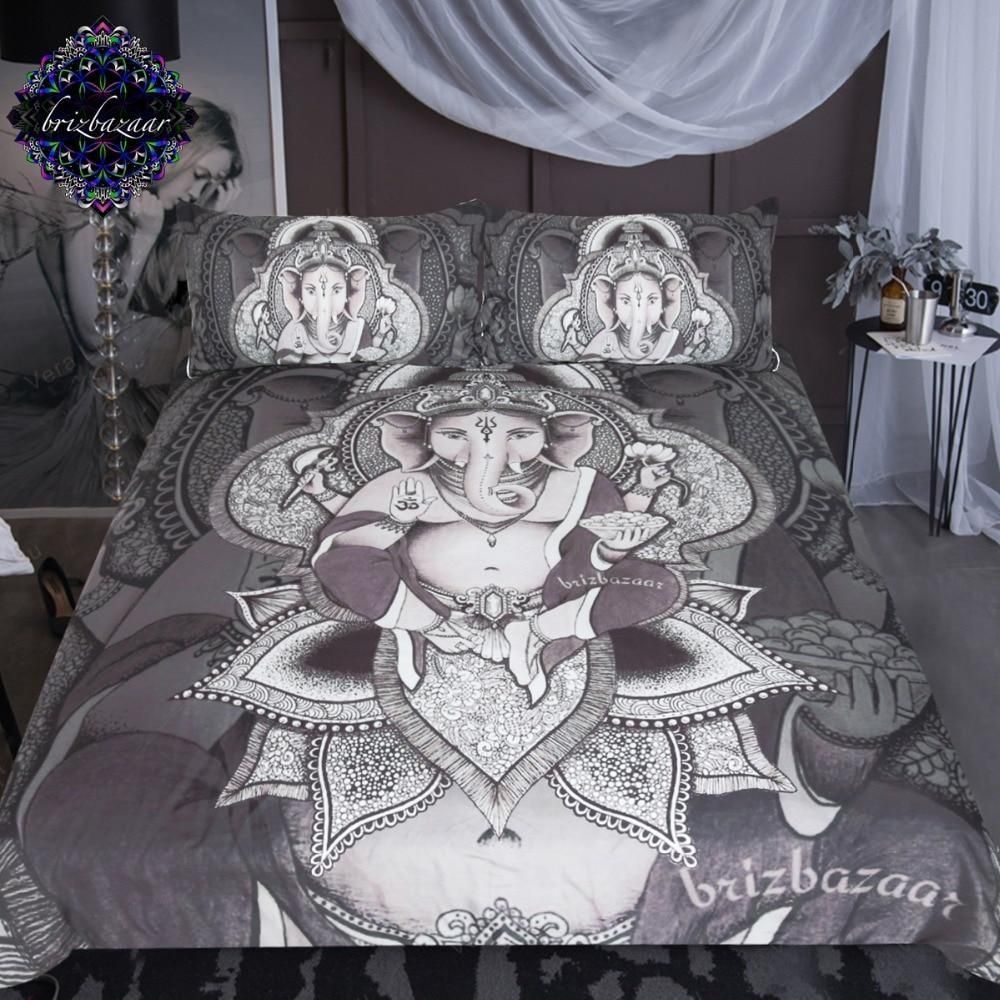 Ethnic Indian Symbol Bedding Set