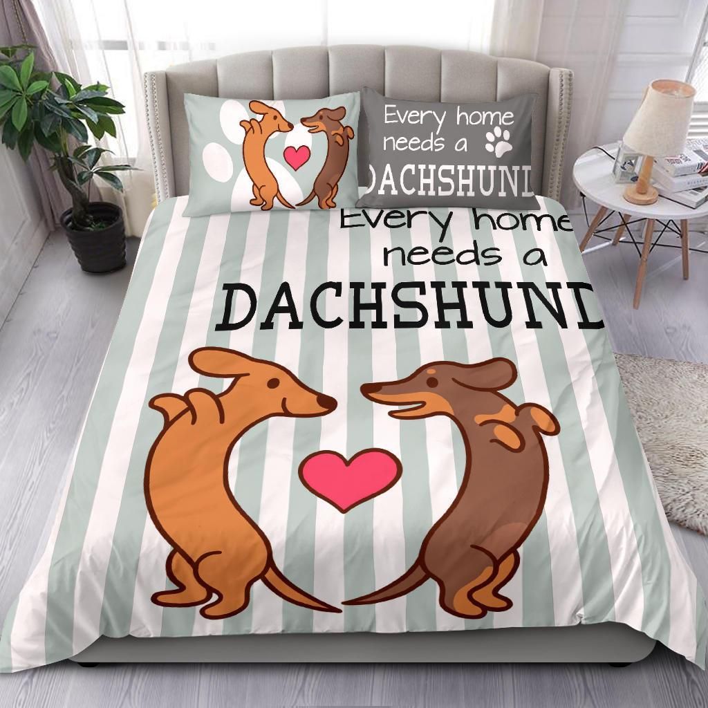 Every Home Needs A Dachshund Bedding Set