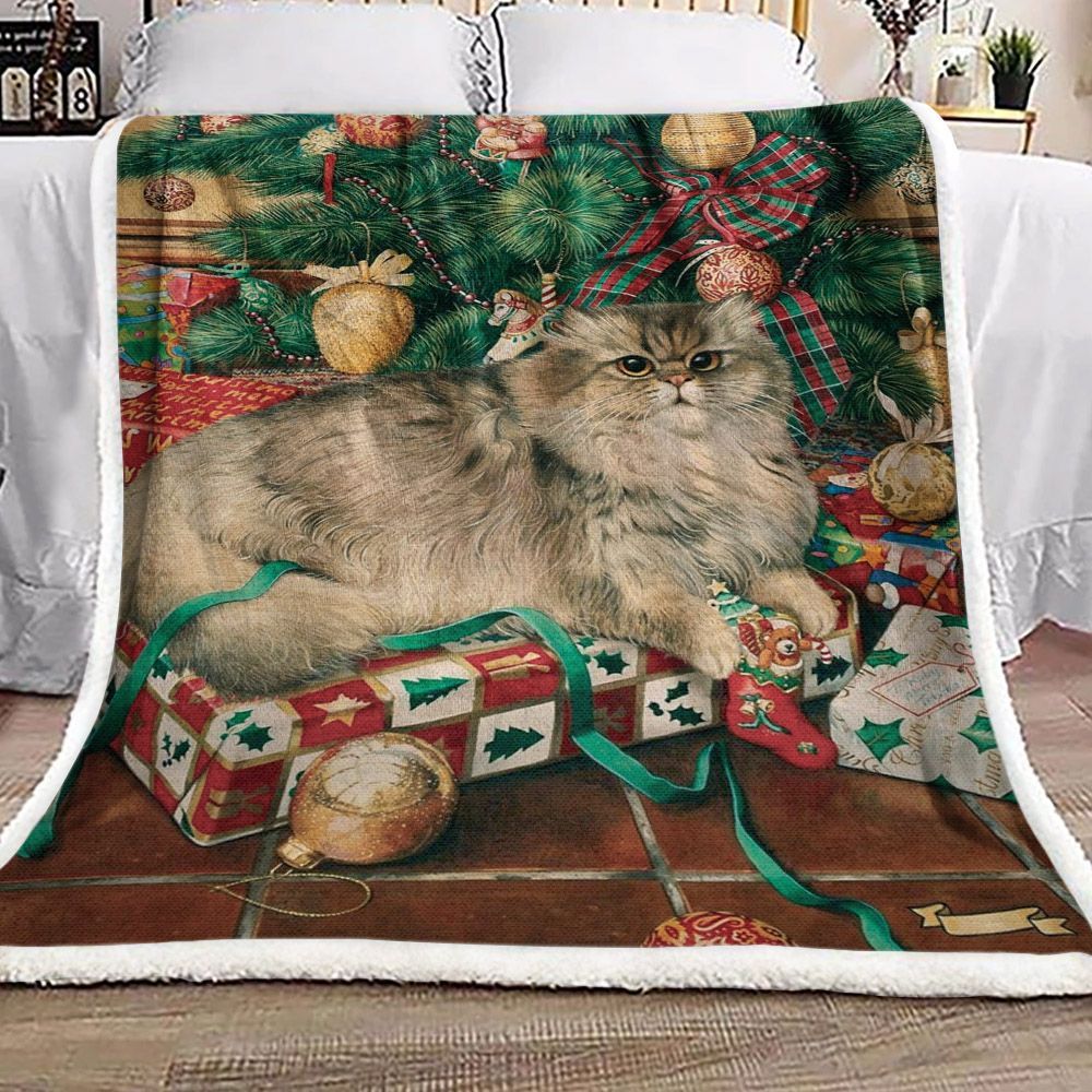 Exotic Cat Sherpa Fleece Blanket